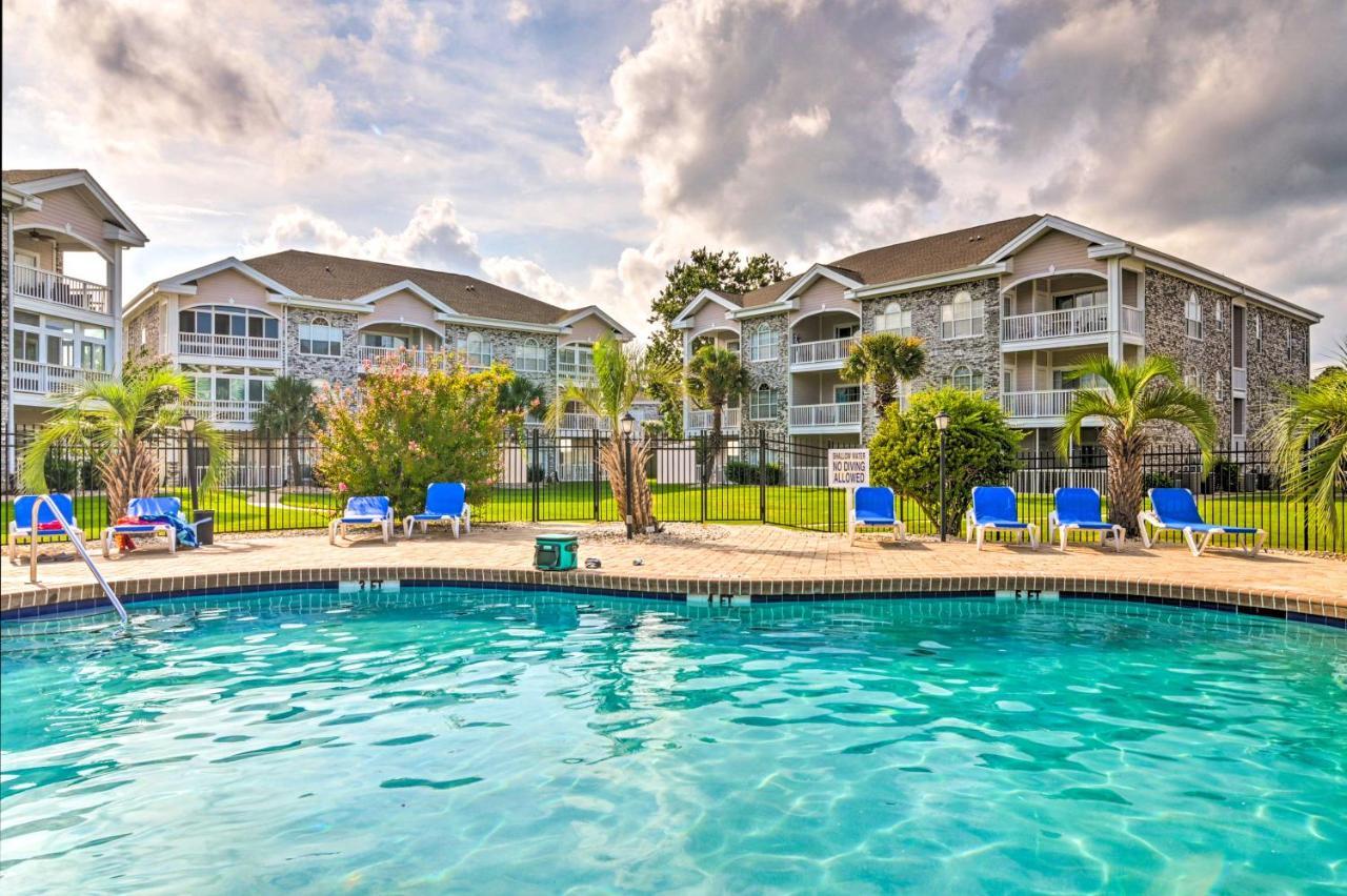 Bright Myrtle Beach Condo On Golf Course With Pool! Exterior foto